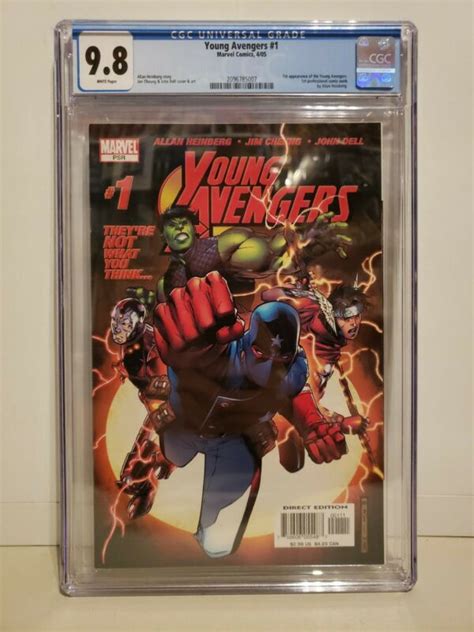Young Avengers 1 Cgc 98 1st Kate Bishop Hawkeye Wiccan Hulkling