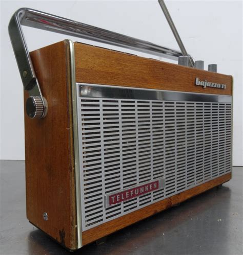 Vintage Radio Kofferradio Telefunken Bajazzo Ts 201 1967 70 Ebay