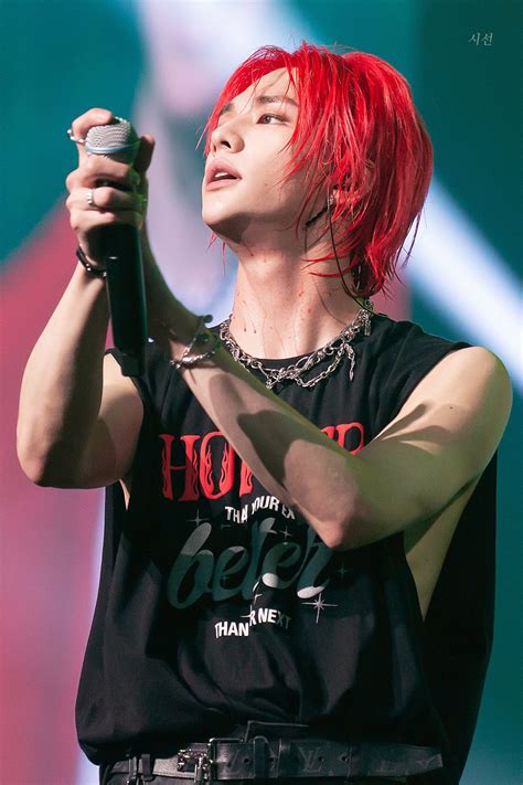 13 Male K Pop Idols Who Were Hot As Fire With Red Hair Allkpop