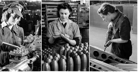 Pictures Of South Australian Women Working In A Munitions Factory