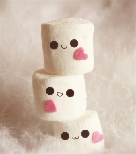 Kawaii Cute Marshmallows Marshmallow Images Marshmallow Face