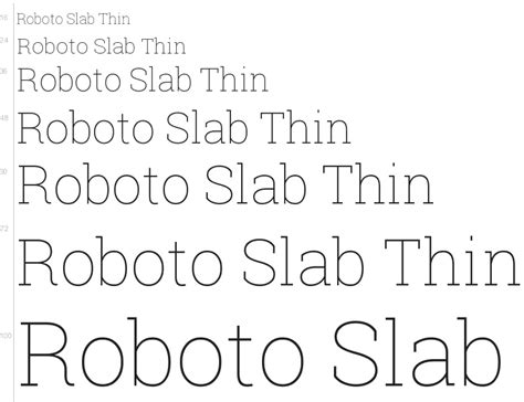 Roboto Slab Regular Schriftart Schriftartenpro