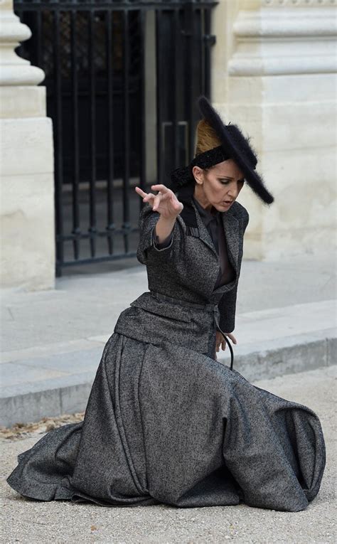 Piano Fingers From Céline Dions Haute Paris Fashion Shoot E News