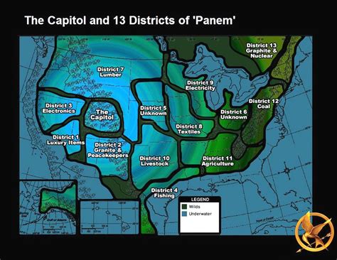Covering those parts of what used to be the united states that haven't fallen victim to rising sea levels and. hunger games districts and what they do | And may the odds ...