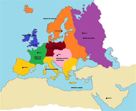 Imagen Europa Y Medio Oriente Para 1300png Historia Alternativa