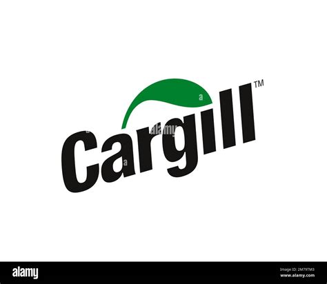 Cargill Rotated Logo White Background Stock Photo Alamy