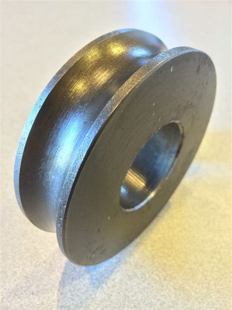Grooved Roller 3 12 X 1 With 1 12 Hole Rodchomper