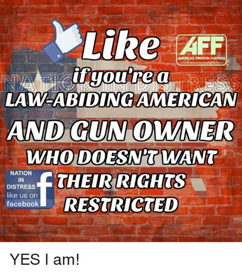 Like Americas Freedom Fighters America Freedom If You Rea Law Abiding American And Gun Owner Who