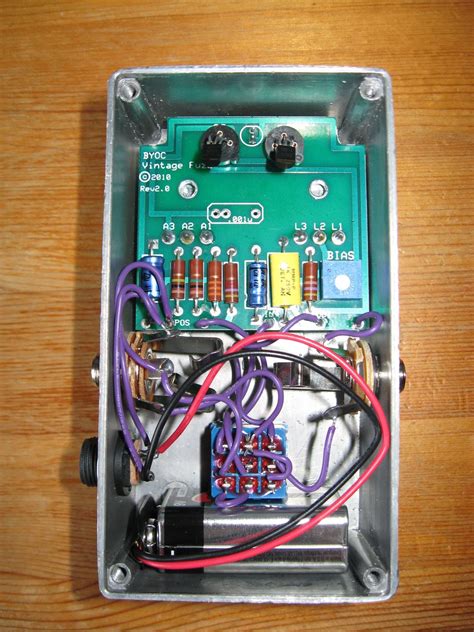 If you don't buy the kit, you can still follow this guide for any basic guitar pedal kit such as a boost, fuzz, or overdrive pedal. Music Wrench: DIY Fuzz Pedal