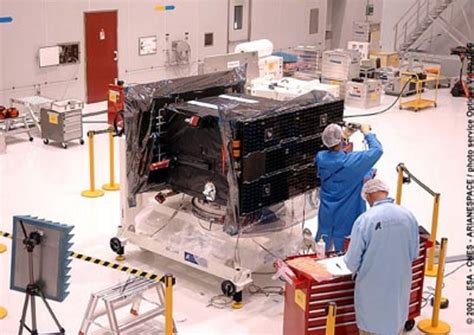 Esa Smart 1 Preparations For Launch On Ariane Flight 162