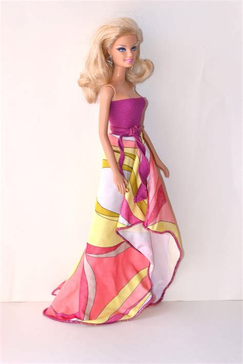 Barbie Clothes Barbie Doll Dress Summer Barbie By Kuklafashion