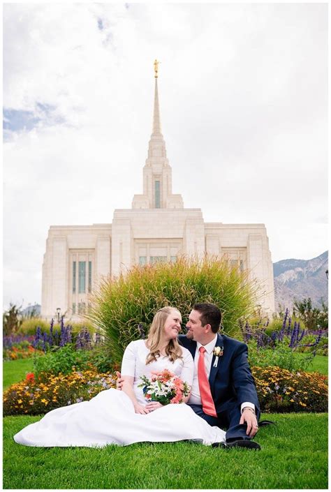 Ogden Utah Temple Wedding Northern Utah Photographer Heather Palmer