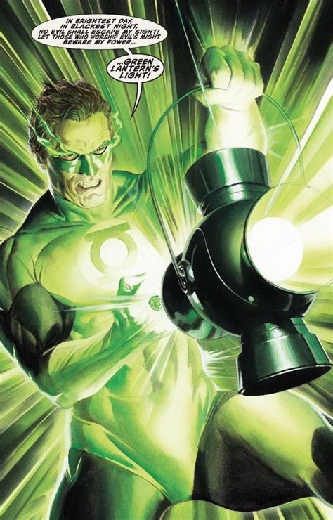 Alex Ross Green Lantern Hal Jordan Green Lantern Corps Green Lantern