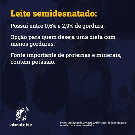 Qual A Diferença Do Leite Integral Para O Semidesnatado