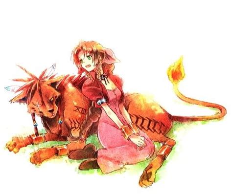 Red Xiii And Aerith Final Fantasy Art Final Fantasy Collection