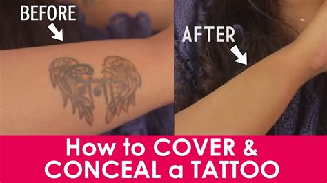 How To Conceal Tattoos With Makeup Tips And Tricks To Hide Tattoo
