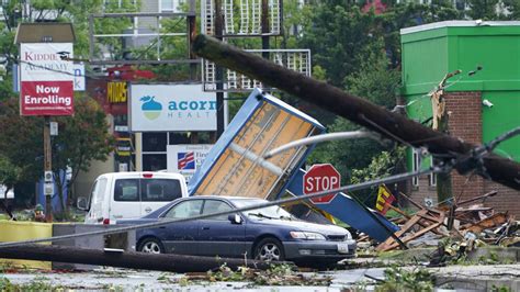 Ida Aftermath Tornado Causes Severe Damage In New Jersey Wsoc Tv