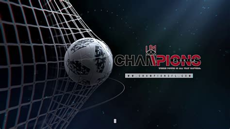 Champions Football Goal Soccer Animation 2 Youtube