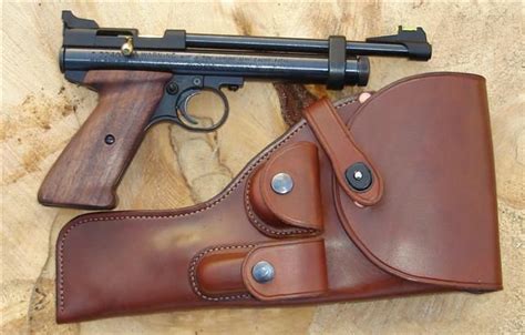 Full Flap Leather Holster For Crosman 2240 Pistol Leather Holster