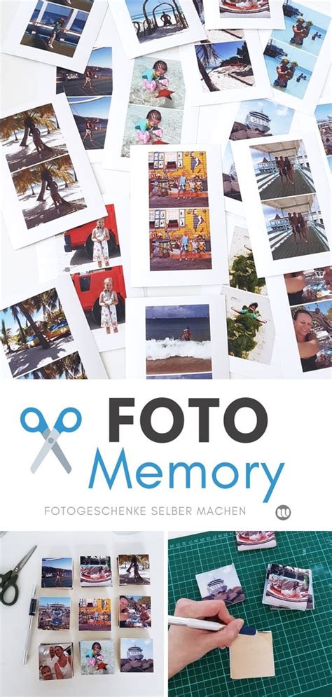 Gestalte jetzt deine tasse mit foto und genieße deinen nächsten kaffee oder tee ravensburger memory®, 72 karten (36 paare), tierkinder. DIY Fotogeschenk: Foto-Memory selbst gestalten & basteln ...