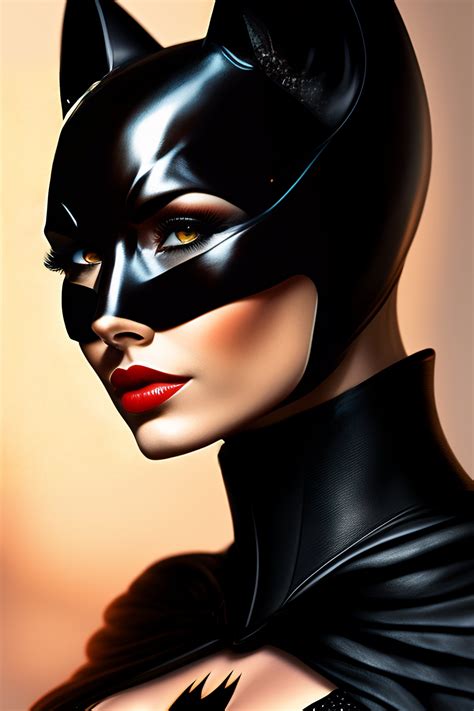 Lexica Batman Catwoman Realistic Style Vivid Picture Fantasy