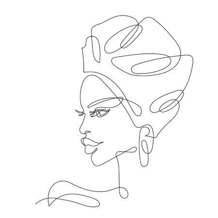 Line drawing face continuous single line single line portrait female sketch contemporary art beauty asian african american african diversity diverse caucasian tattoo illustration tattoo line art tattoo. Google Image Result for https://image.shutterstock.com ...