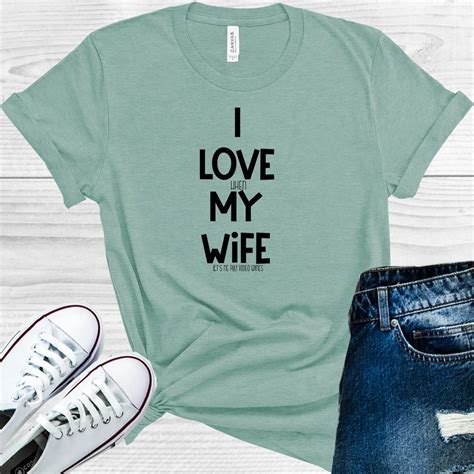 I Love When My Wife Lets Me Play Video Games Graphic Tee Anchored Grace Boutique Mom Tees