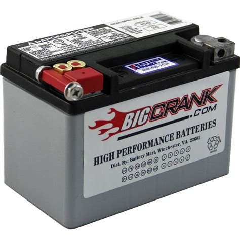 Big Crank Etx9 Battery Big Crank Motorcycle Batteries