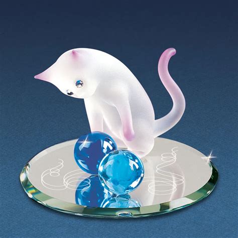 Glass Baron Curious Cat Figurine Fitzula S T Shop