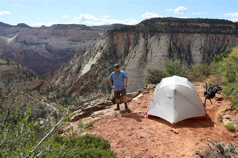 Dispersed Camping On The East Rim Zion National Park About 5 Feet