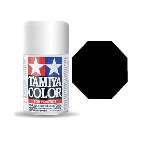 Tamiya 85006 100ml Ts 6 Matt Black Spray Can