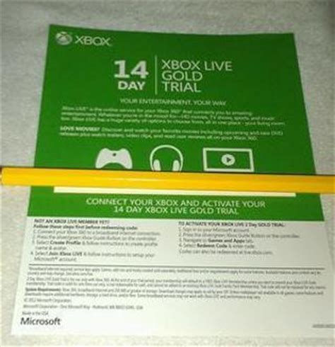 Enjoy all the incredible perks of having gold without having to put down any money for it. Free: Xbox Live Gold 14 Days Trial Code - Video Game ...