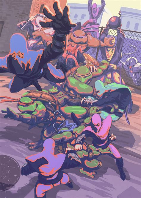 Alleycat Blues Tmnt4 Joaquin Zamora Teenage Mutant Ninja Turtles Art