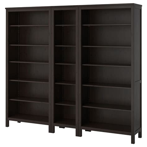 Hemnes Bookcase Black Brown 229x197 Cm Ikea