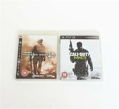Call Of Duty Modern Warfare 2 And 3 Pal Sony Playstation 3 Ps3