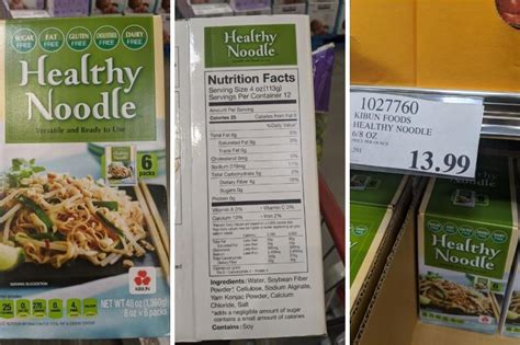 While most noodles might be made from maida, there are other alternatives to them as well. Kibun Healthy Noodle Costco / Healthy Noodles Costco Nutrition Facts Nutritionwalls - Even if ...