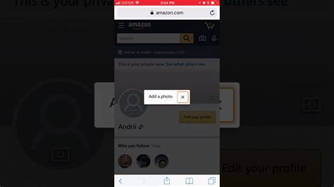 How To Add Photo To Amazon Profile Youtube