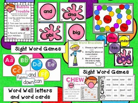 Sight Words That Stick Mrs Jumps Class Sight Words Sight Word