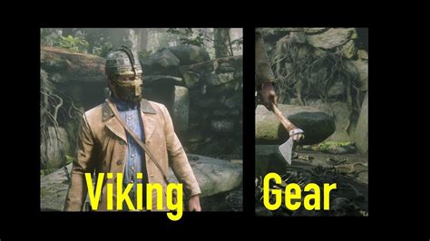 Red Dead Redemption 2 - Viking Helmet and Viking Hatchet Item Location