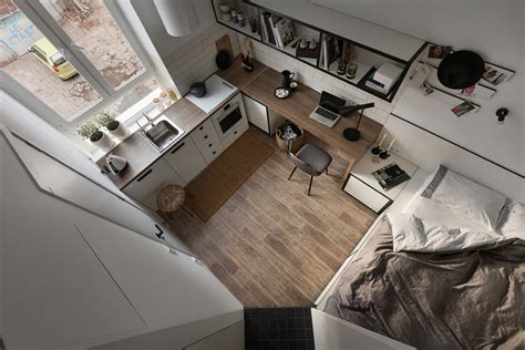 Student Rental Design In A 20 Sqm Studio Apartment — Home Office Bits