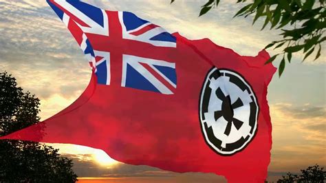 Custom Flag And Anthem Of The British Galactic Empire Youtube