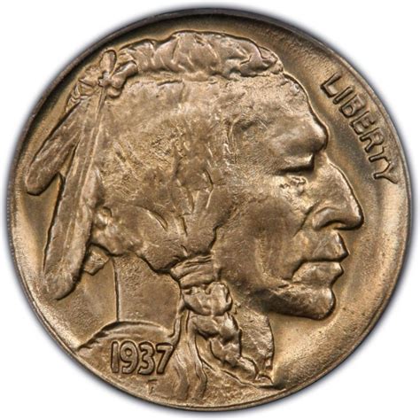 Buffalo Indian Coin Fine Nickel Head Nice Original Punched On F