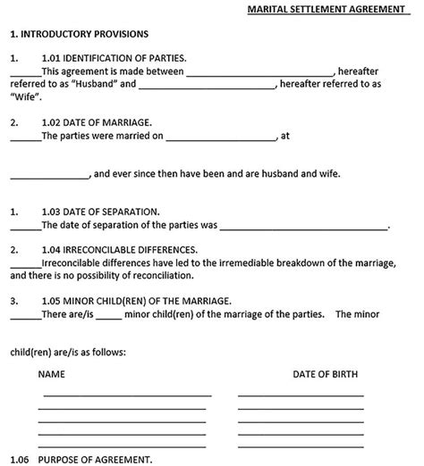 Maybe you would like to learn more about one of these? Divorce Agreement Sample Template