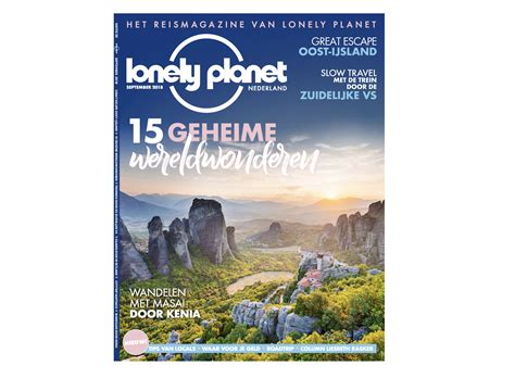 Lonely Planet Het Septembernummer Van Lonely Planet Magazine Ligt Nu