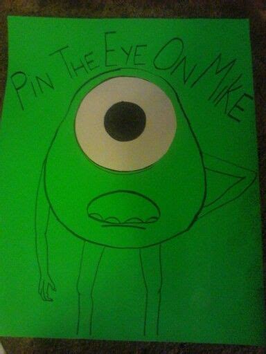 Pin The Eye On Mike From Monsters Inc Mike From Monsters Inc