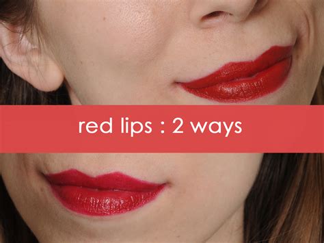 Bisous Darling Red Lips Tutorial