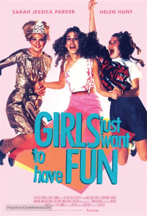 Girls Just Want To Have Fun 1985 Movie Poster