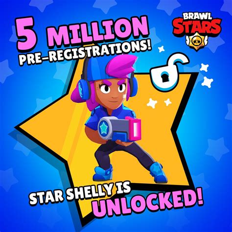 How to level up my brawlers? Brawl Stars on Twitter: "FIVE MILLION Pre-registrations in ...