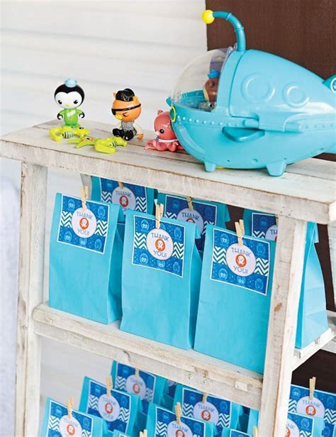 Octonauts Party Favors Octonauts Birthday Party 6th Birthday Parties