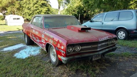 1965 Chevelle Ss Convertible Gasser Nostalgia Vintage Drag Car For Sale